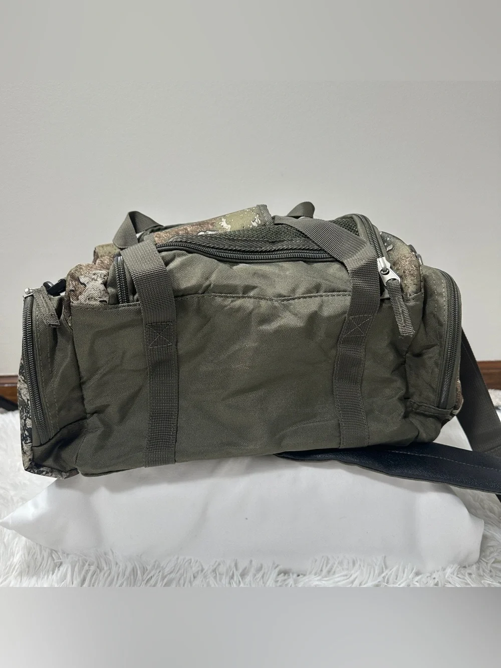 Bass Pro Shops Catch-All Gear Bag 20L Camo Gray Fishing Tackle Duffel, Set Of 2